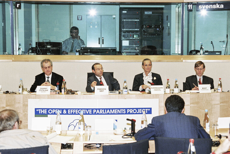 Fotografia 1: Meeting:  The Open and Effective Parliaments Project