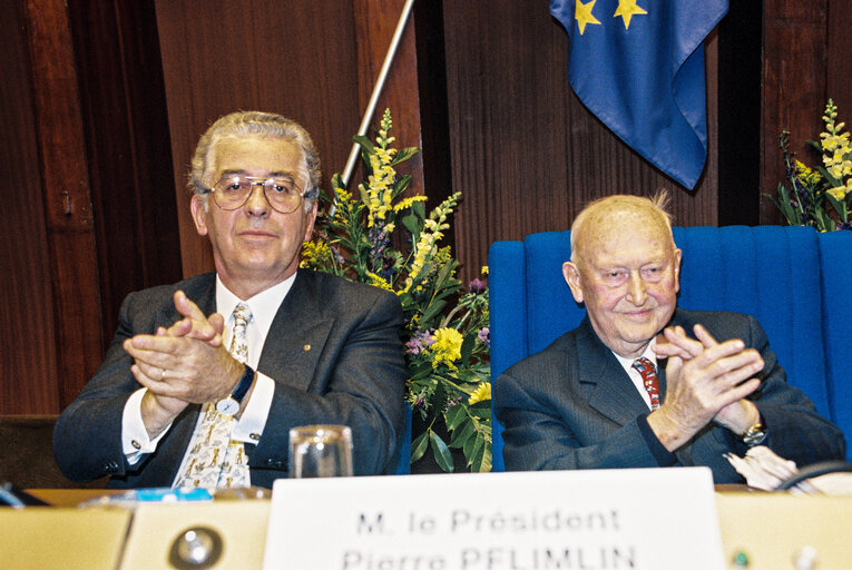 Φωτογραφία 11: 90th anniversary of Pierre PFLIMLIN, Former EP President