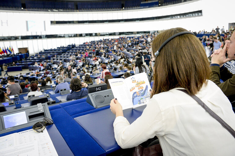 Fotografia 1: Open Day of the European institutions 2017 - Strasbourg -   Debate with citizens