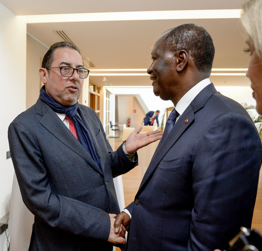 Gianni PITTELLA meets with H.E. Alassane OUATTARA, President of the Republic of Côte d'Ivoire