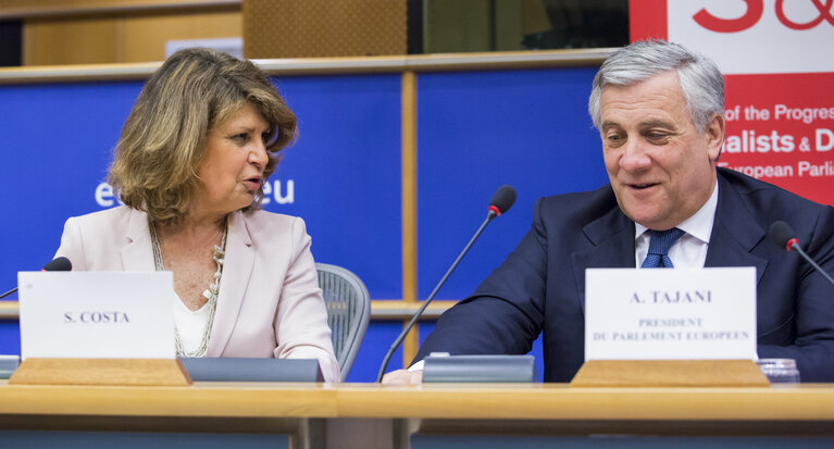 Ceremony ' 800 anni di storia europea ' in presence of EP President