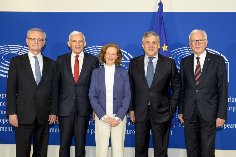 Antonio TAJANI - EP President meets with former EP Presidents