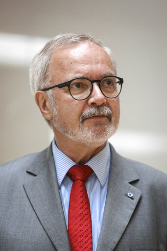 Official visit of the President of the European Parliament to Luxembourg - Press Conference with EIB President