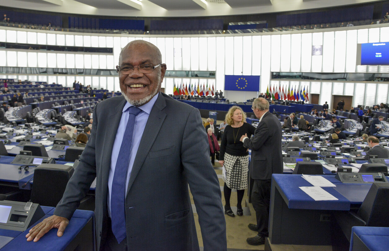 Maurice PONGA in plenary session Week 7 2017 in Strasbourg