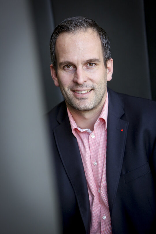 Arndt KOHN in the European Parliament in Strasbourg