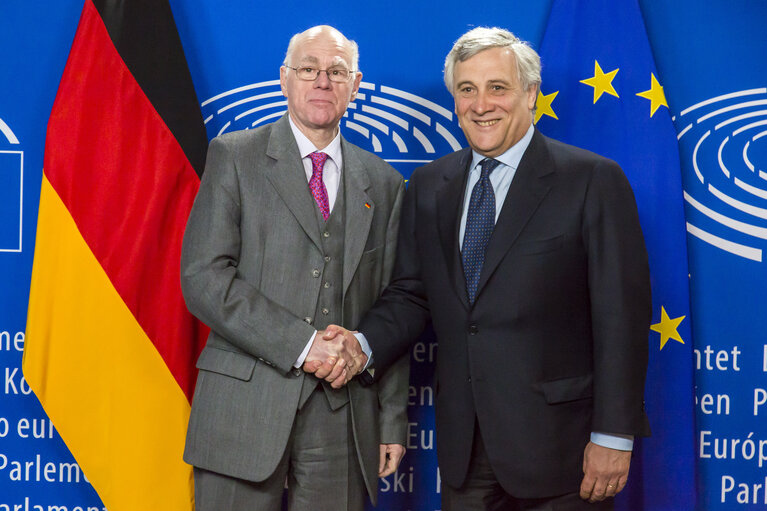 Fotografija 3: EP President meets with the President of the Bundestag