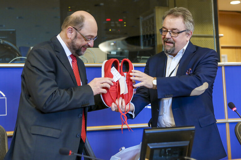 Fotografija 18: Meeting of the German delegation in the S&D Group of the European Parliament