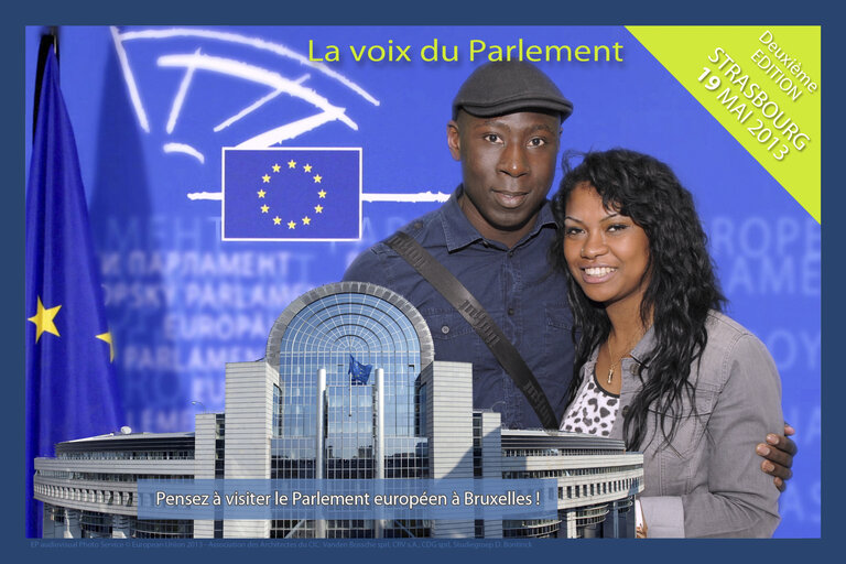 Festivaval of Europe 2013 in Strasbourg. Open day at the European Parliament