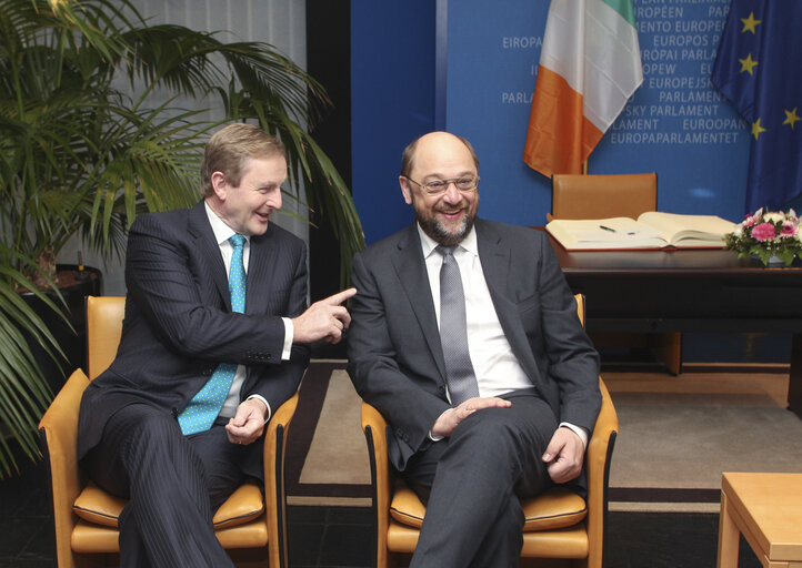 Foto 2: Welcoming the incoming Irish presidency