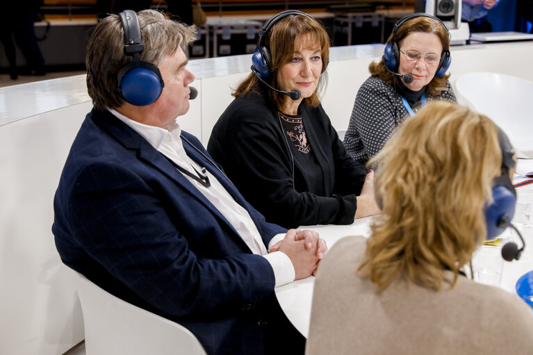 Foto 5: EURANET Citizen's corner - Radio debate