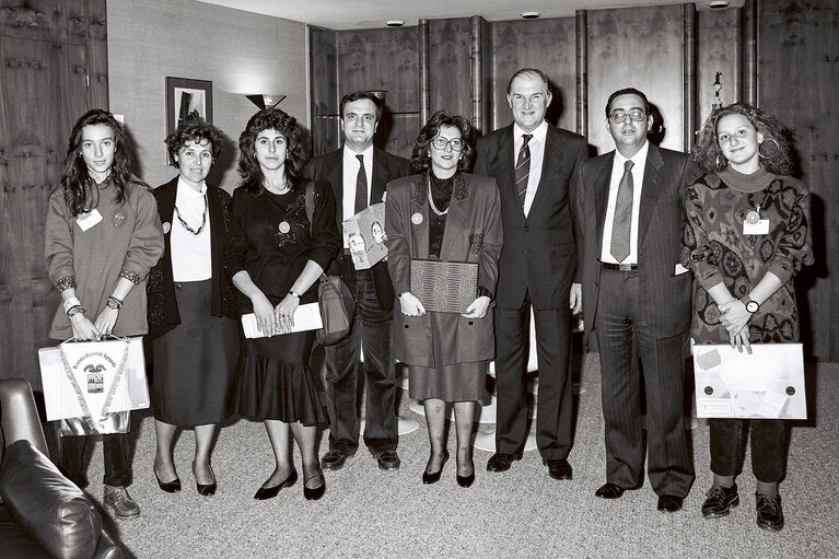 Fotografia 1: EP President meets with an Italian Delegation