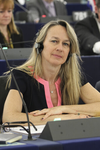 Снимка 8: MEP Constance LE GRIP attends a plenary session in Strasbourg - Week 16  2013