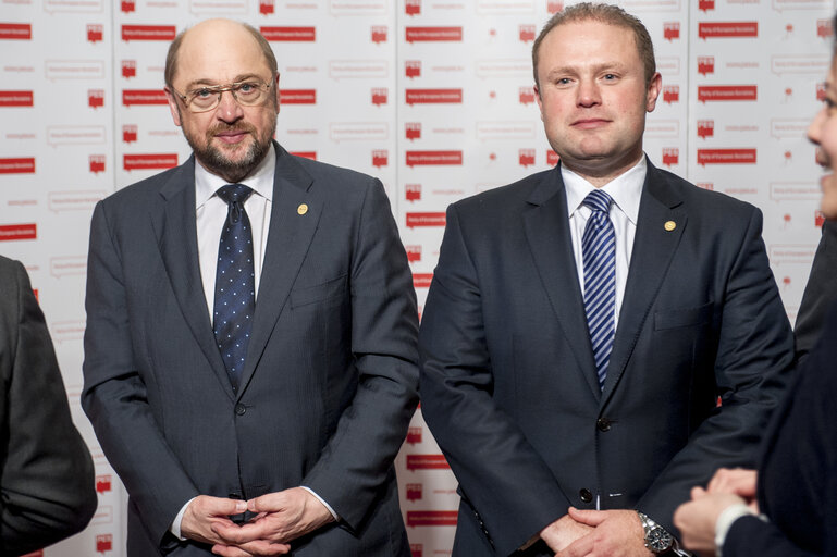 Fotografie 1: European Council preparatory meeting of the Party of European Socialists.