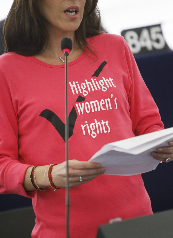 Plenary Session week 11 2013 in Strasbourg - International Women's Day