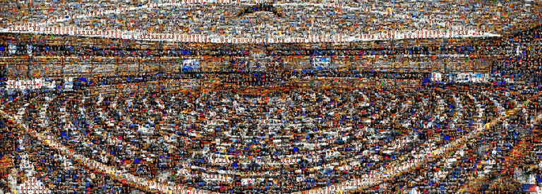 Brussels hemicycle Mosaic.