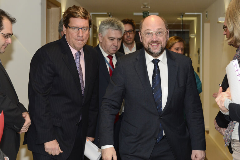 Fotografie 1: EP President meets PECH committee