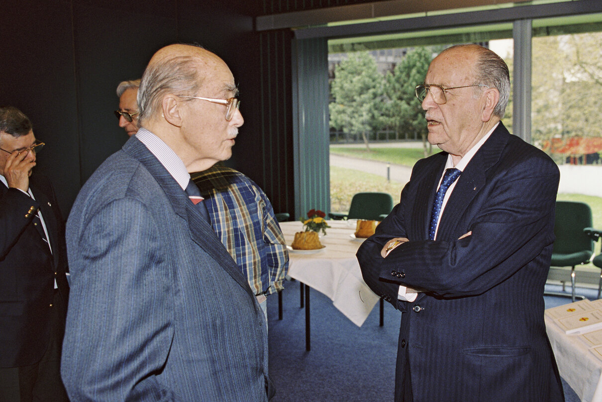 Meeting of the Paneuropean Union in Strasbourg