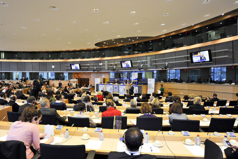 Foto 10: Fundamental rights conference.  Ensuring access to justice in times of economic crisis.