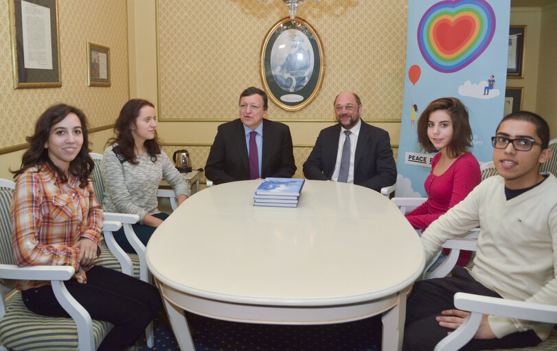 Nobel Peace Prize 2012 - Meeting with the young laureates