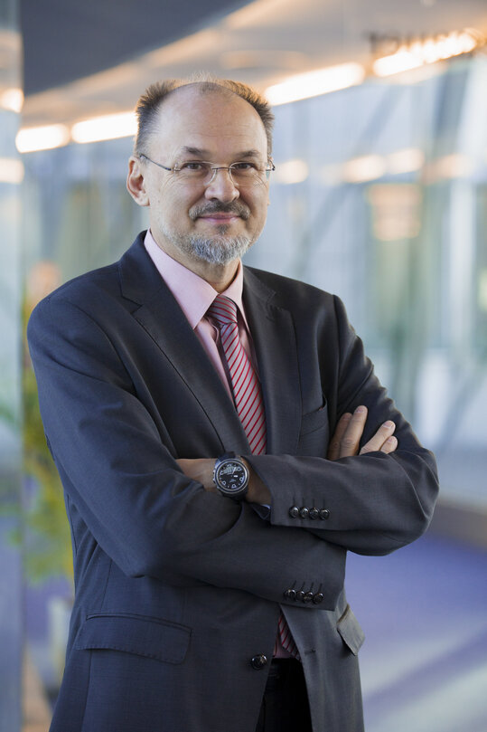 MEP Jelko KACIN in the European Parliament in Brussels