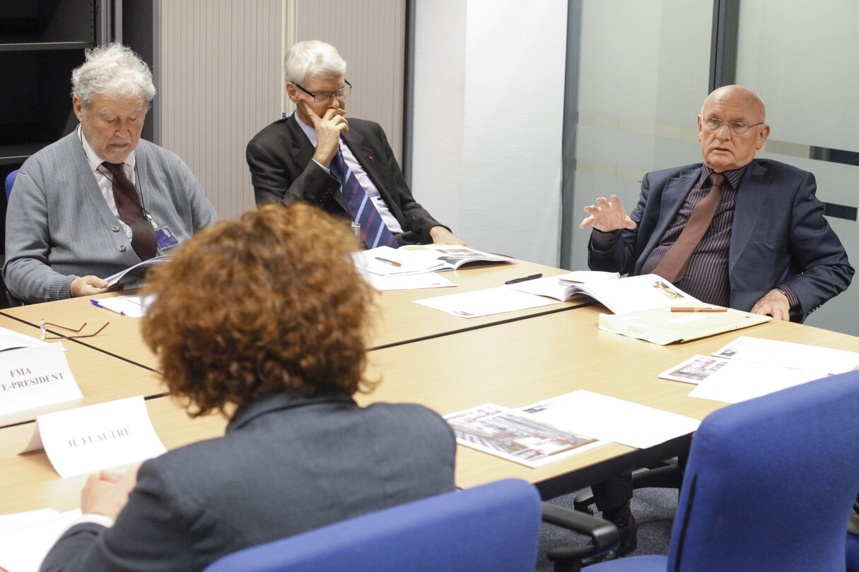 Members of the FMA meet with Helene FLAUTRE after their stay in Turkey.