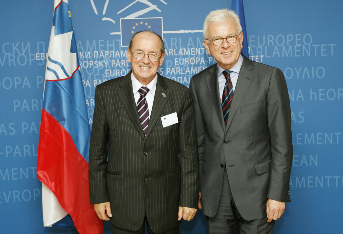 EP President meets with President of the Slovenian National Assembly, in Brussels