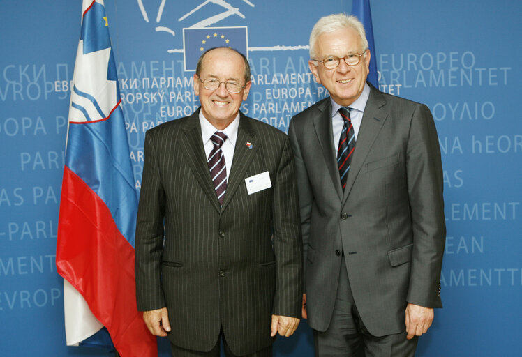 Nuotrauka 20: EP President meets with President of the Slovenian National Assembly, in Brussels