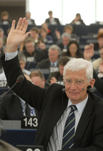 Fotografi 1: Reinhard RACK MEP in plenary session in Strasbourg.