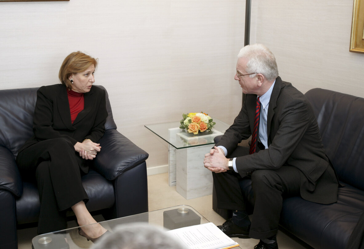 EP President meets with Israeli Vice-Prime Minister and Minister of Foreign Affairs, in Brussels