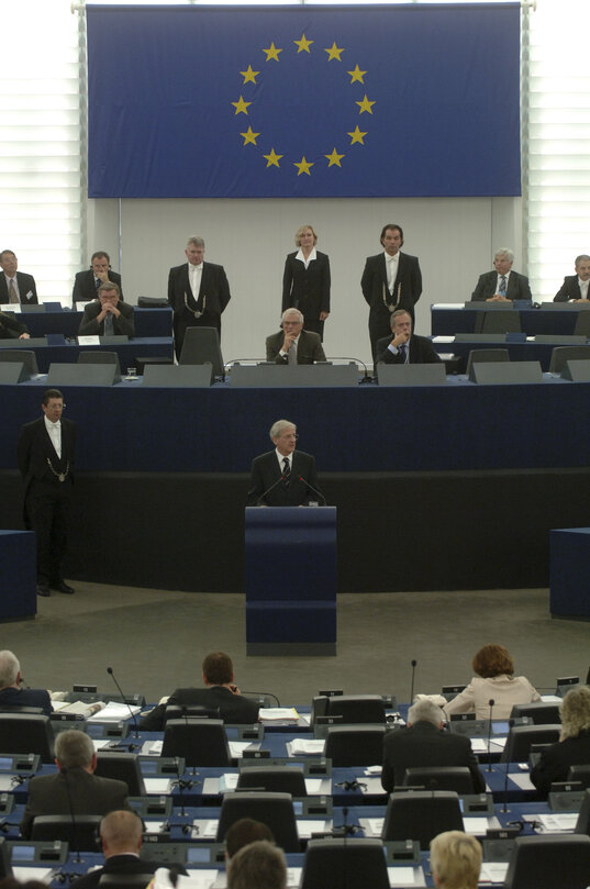 Plenary session in Strasbourg - Formal sitting : address by President of Hungary