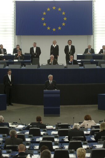 Fotó 18: Plenary session in Strasbourg - Formal sitting : address by President of Hungary