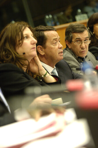 Fotagrafa 2: JURI Commission meeting. Discussion with the Portuguese Minister for Economy and Innovation.