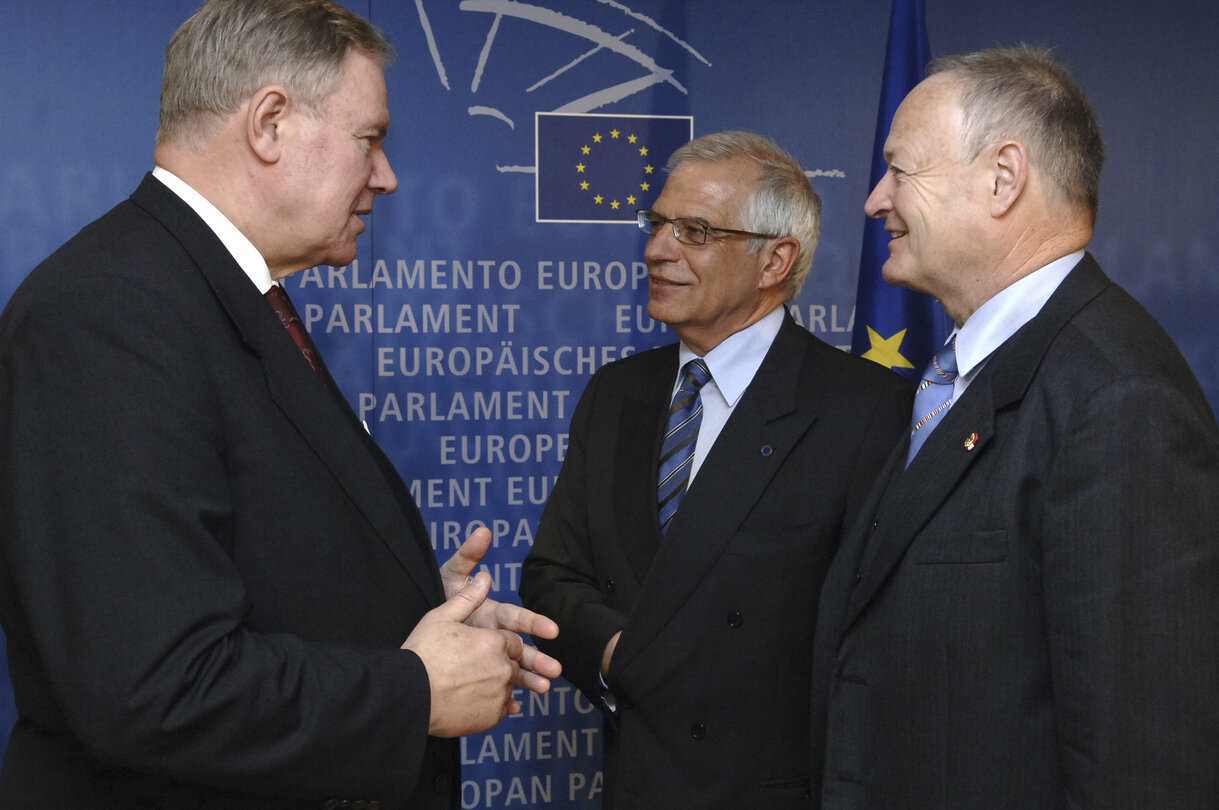 EP President meets with Finnish Parliament President and Austrian Nationalrat President