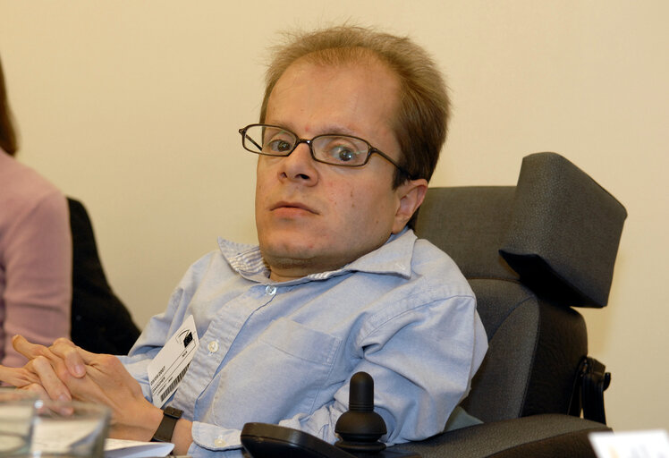 Zdjęcie 1: Meeting with disabled people.