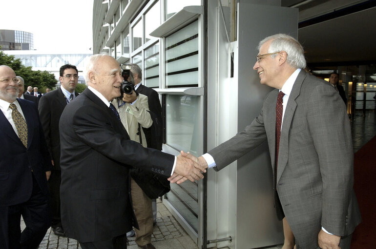 Fotogrāfija 11: EP President meets with President of Greece, in Strasbourg