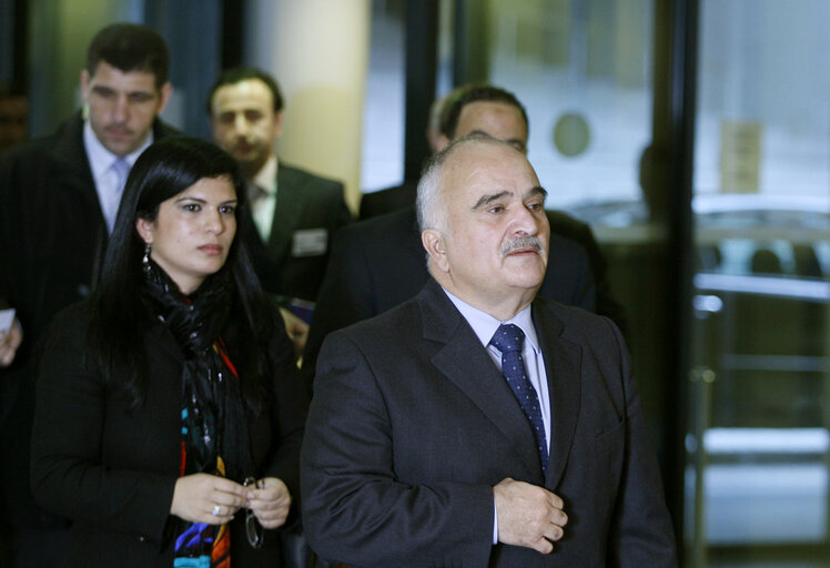 Foto 1: EP President meets with HRH Prince El Hassan bin Talal of Jordan in Brussels