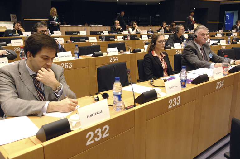 Fotografija 43: Interparliamentary meeting on the Future of Europe - EP meeting with National Parliaments