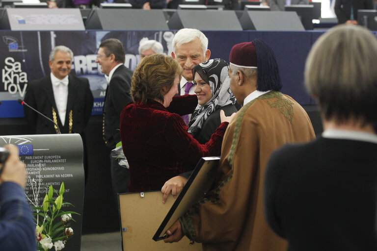 Suriet 21: Sakharov Prize 2011: Presentation of the 2011 Sakharov Prize  on behalf of the Arab Spring