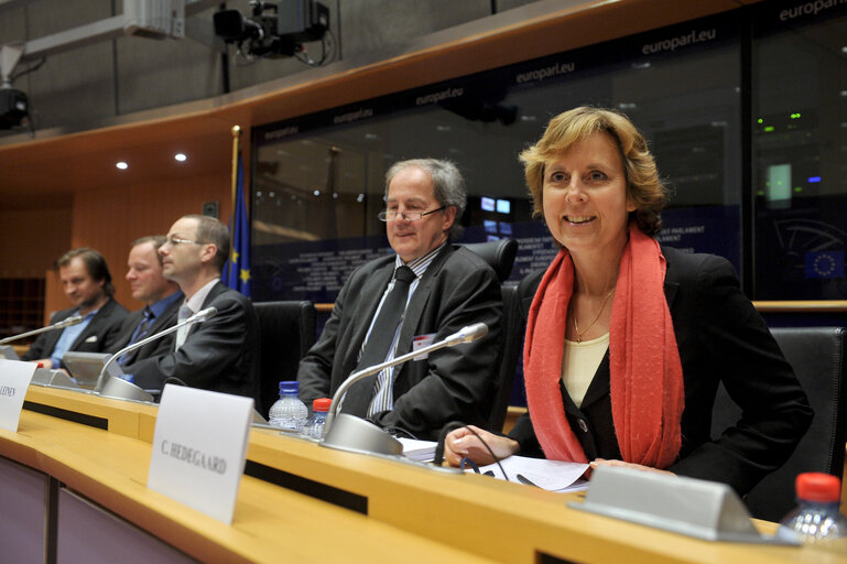 Foto 9: ENVI Committee meeting with the European Commissioner for the Environment.