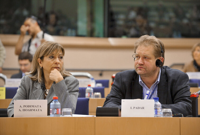 Fotó 6: Public Hearing of the ECON Committee with the President of the European Systemic Risk Board ESRB.