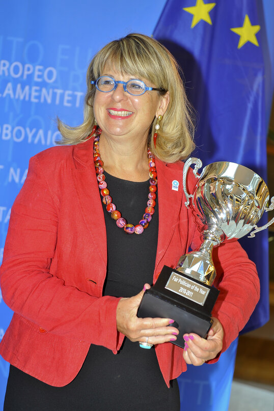 Portrait of Catherine GREZE, Fair Politician of the Year