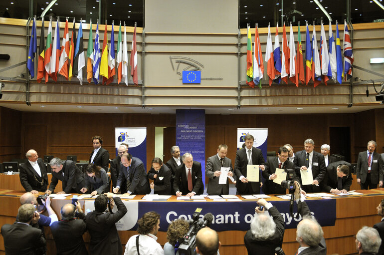 Foto 5: Covenant of Mayors 2009.