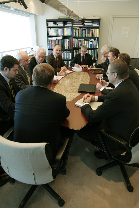 EP President meets with the head of Gazprom.