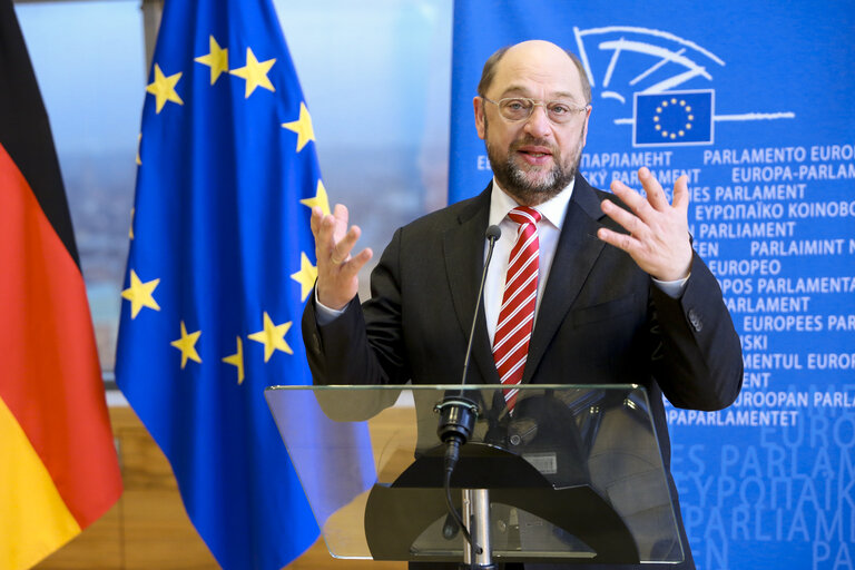 Fotografie 27: EP President meets with German MEPs and vice chancellor of Germany