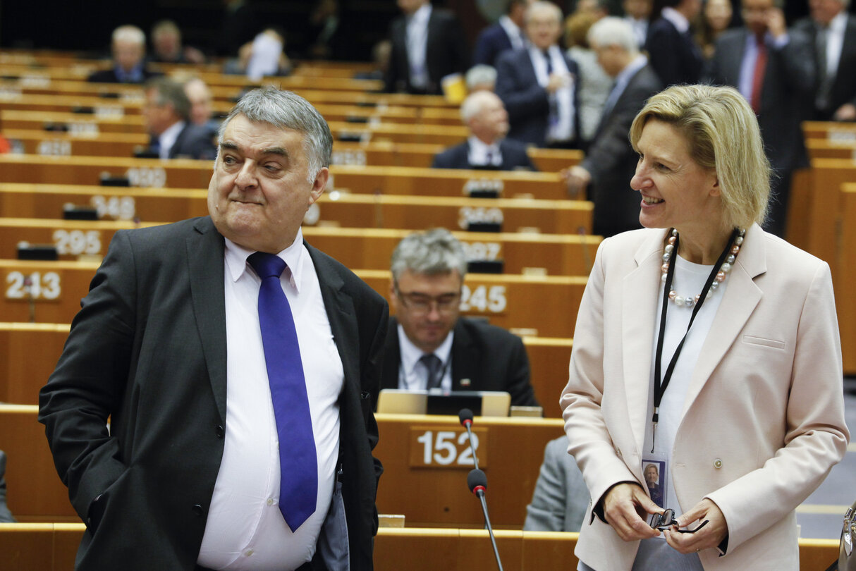 Plenary session in Brussels - week 46 2014 - EP President Opening of the Plenary: 25th anniversary of the fall of the Berlin wall.  Statement by the President