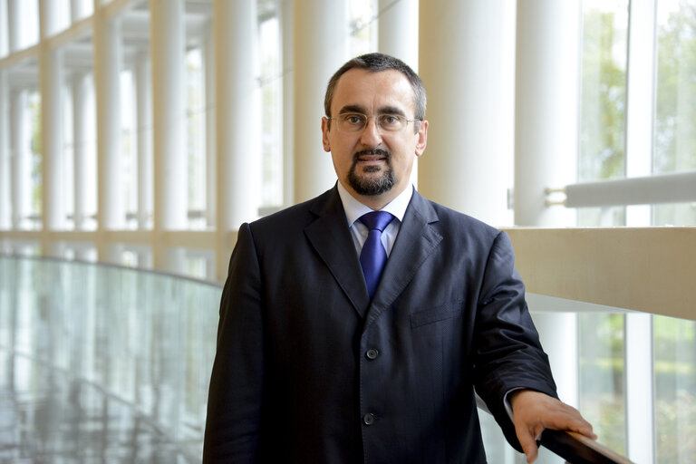 Fotó 6: Pavel POC in the European Parliament in Strasbourg