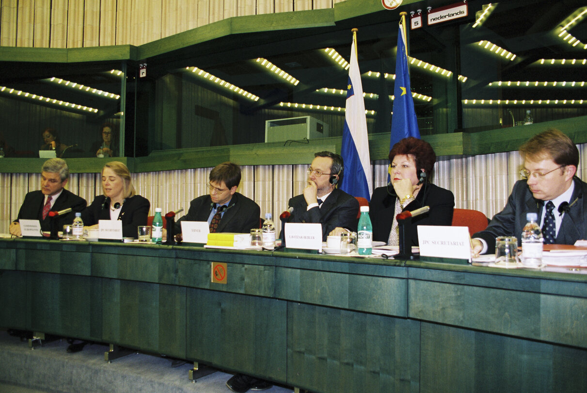 EU-Slovenia Joint Parliamentary Committee in Strasbourg on December 15, 1998.