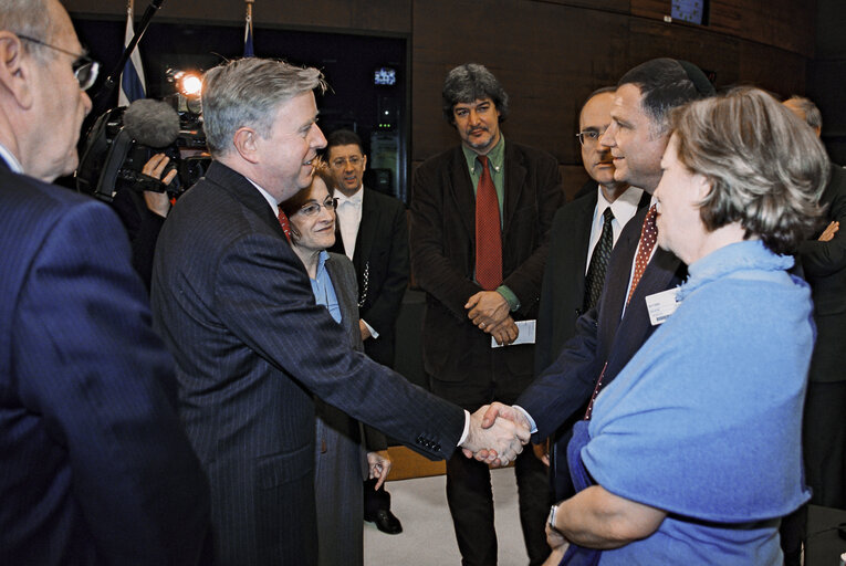 Fotografie 5: Meeting at the European Parliament