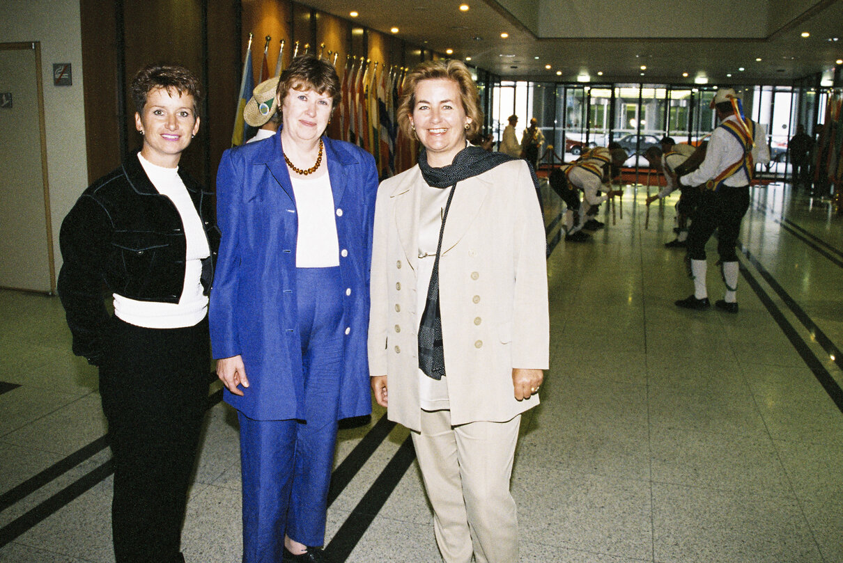 Eryl Margaret McNALLY with Guests