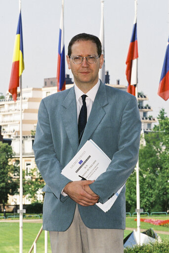 MEP Eric PINEL in Strasbourg